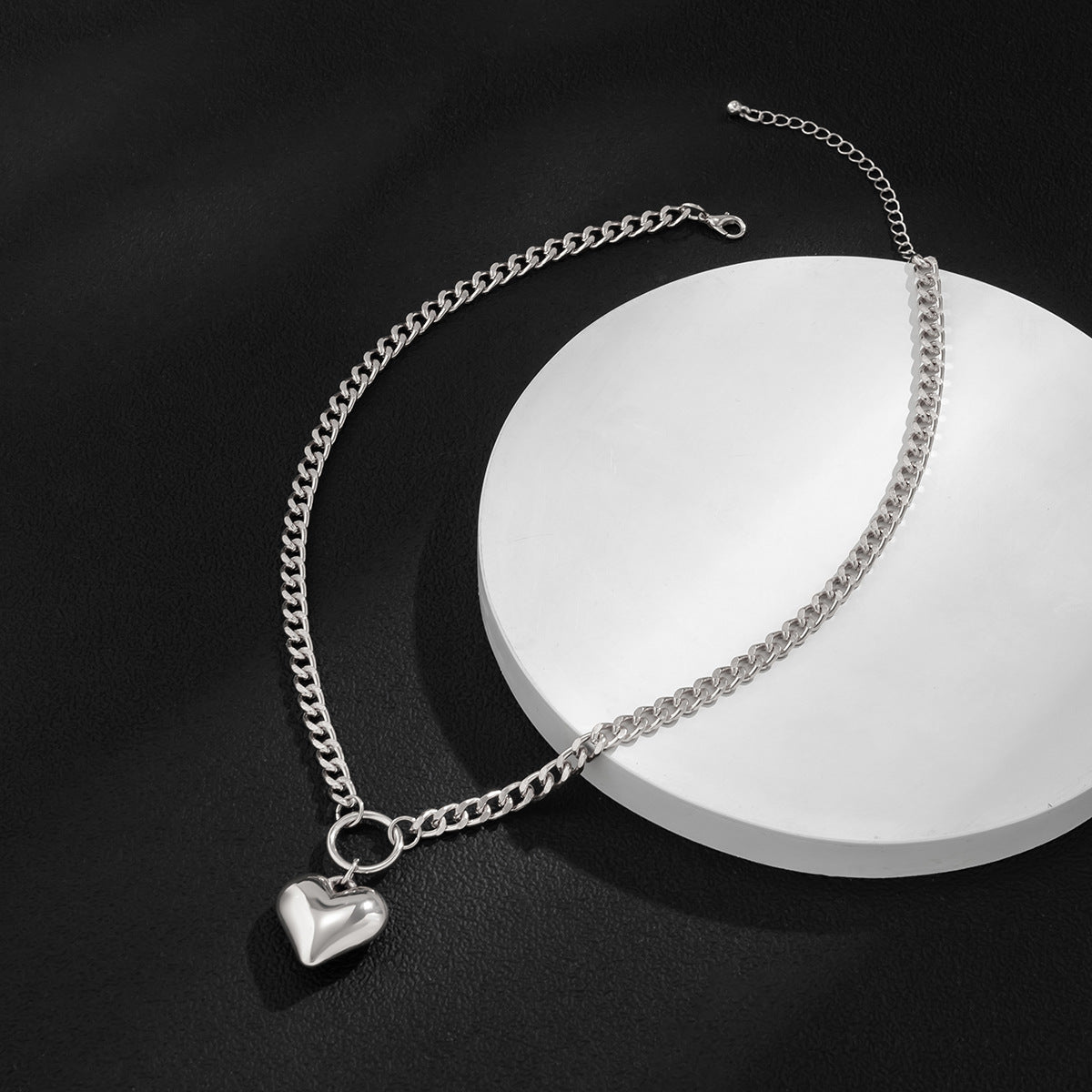 Got A Big Heart Necklace - Damned Threads